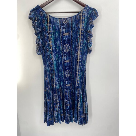 Magic of the Moon Cabo San Lucas Beach SMALL Summer Dress WAIST DROP - Picture 5 of 5